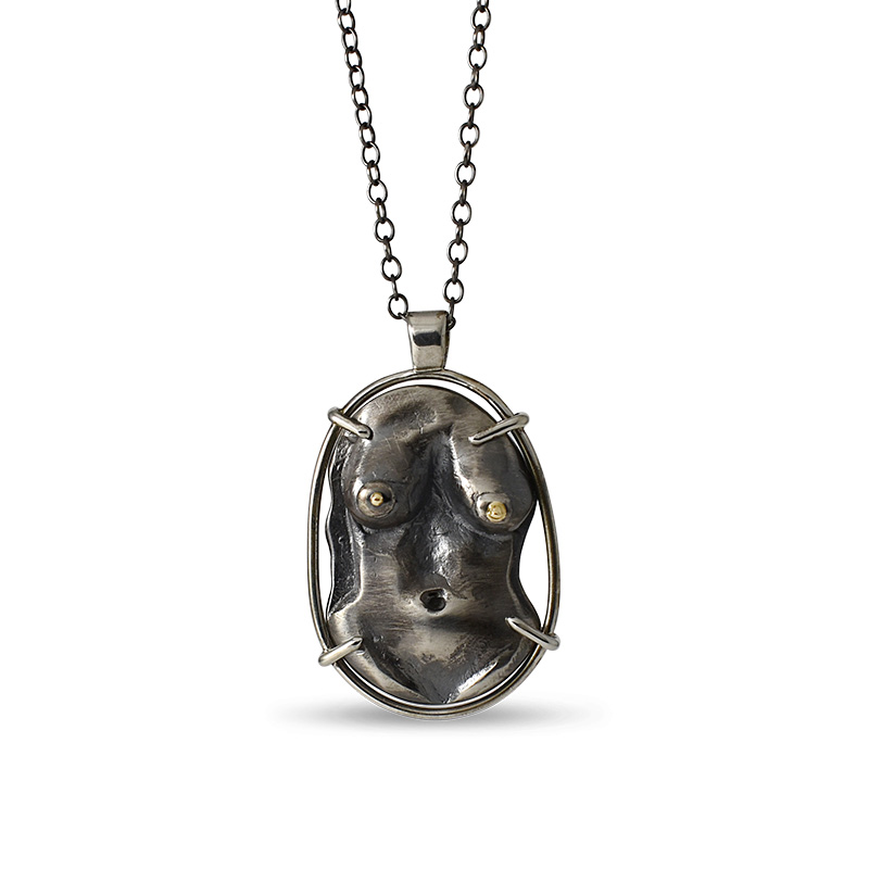 Silver Goddess Necklace © Shoshannah Frank