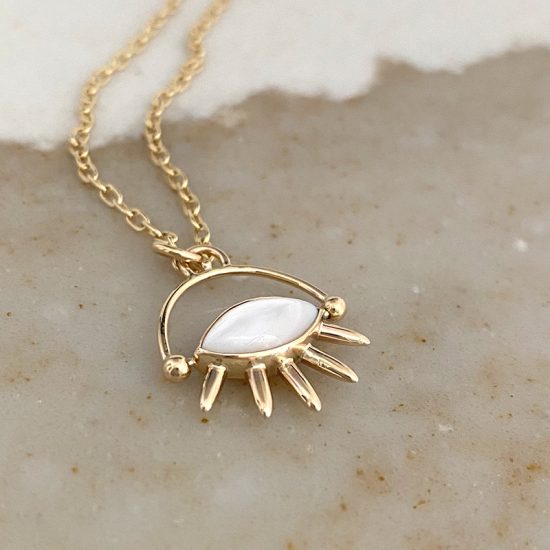 Prickly Pear Eye necklace